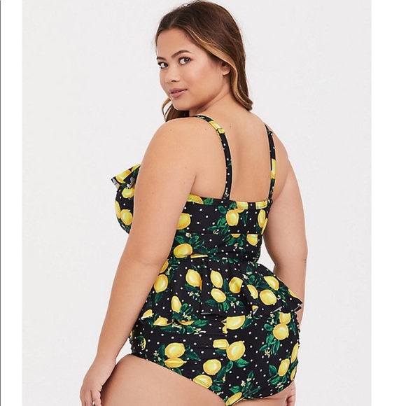 torrid lemon swim top
